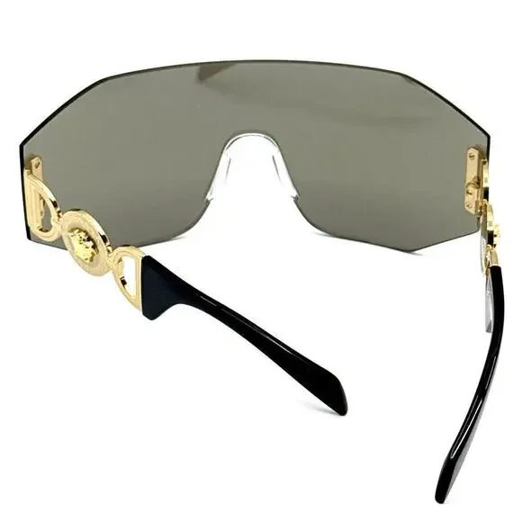 New, VERSACE Sunglasses MOD.2258 1002/6G Authentic